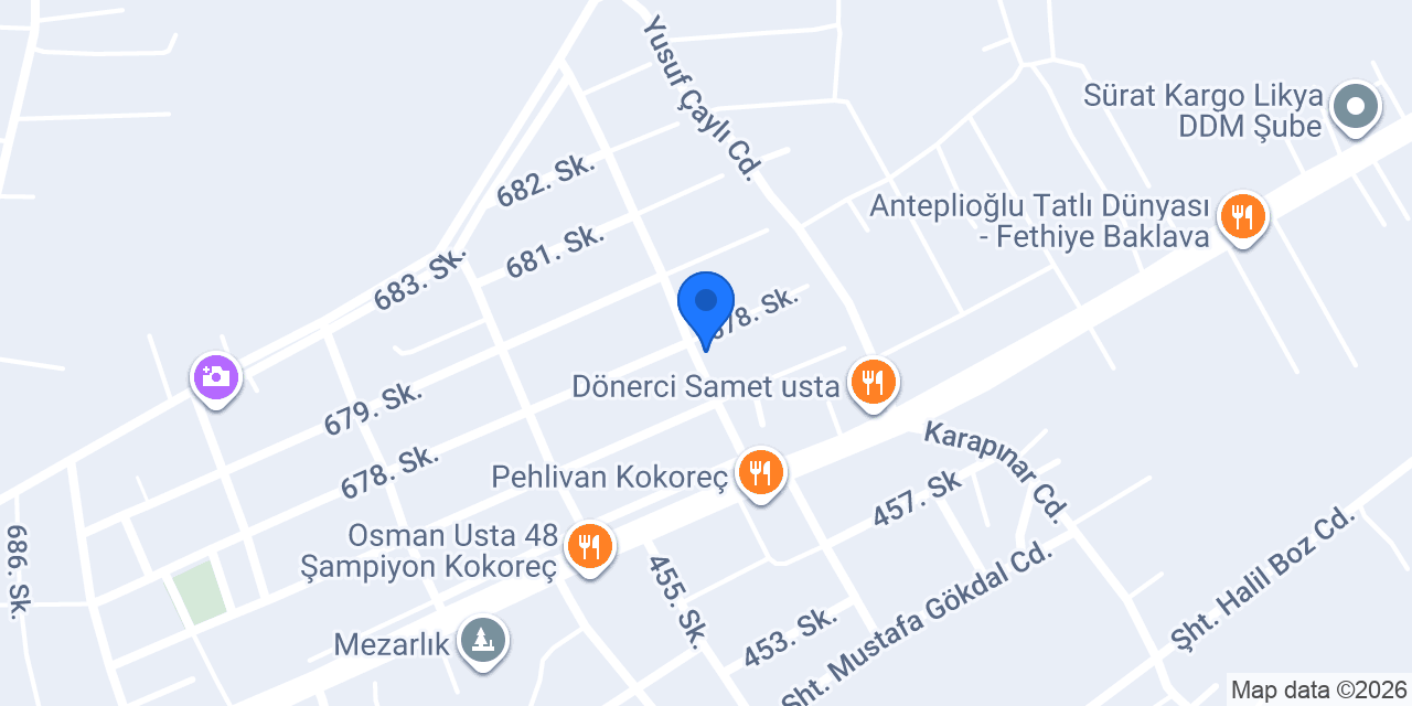 Zeytincioğlu ELEKTRİK konumu
