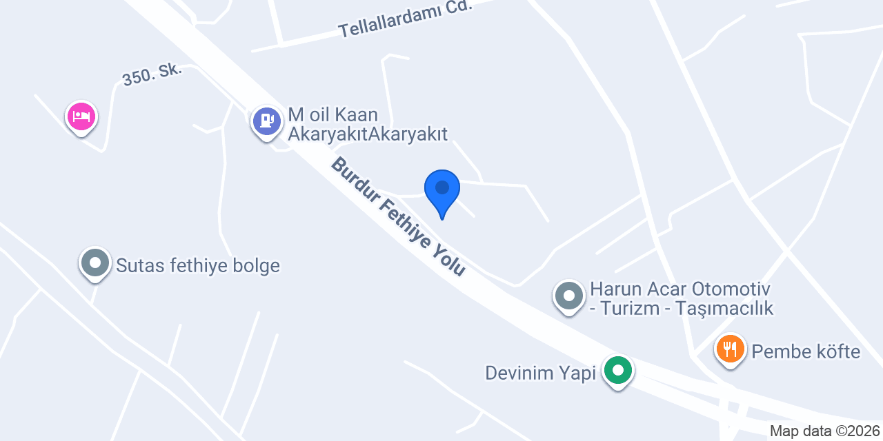 Tuna Prefabrik konumu
