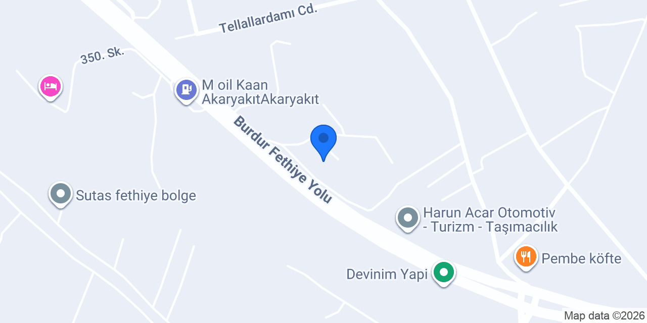 Tuna Konteyner konumu