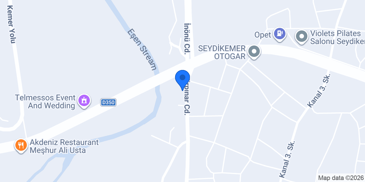 Öztürk Köftecim konumu