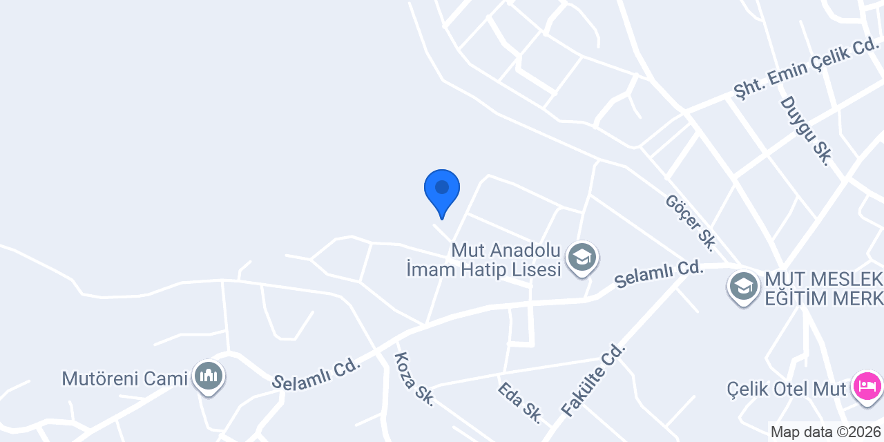 Keben Mobilya konumu