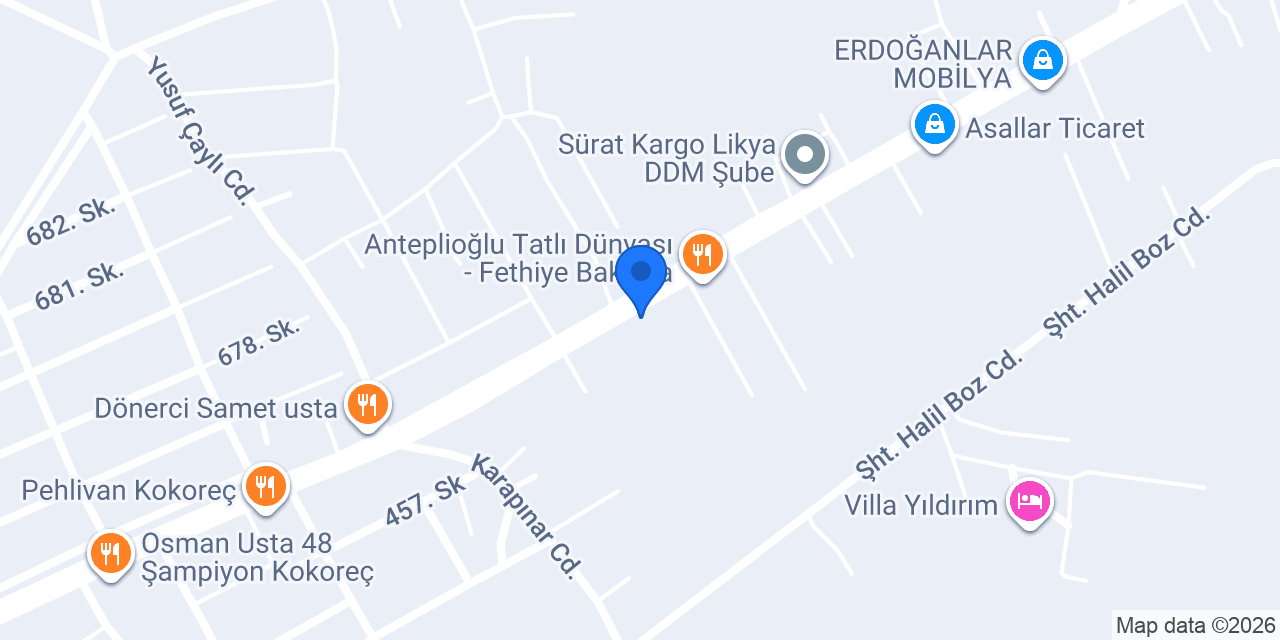 Egem Yapı konumu