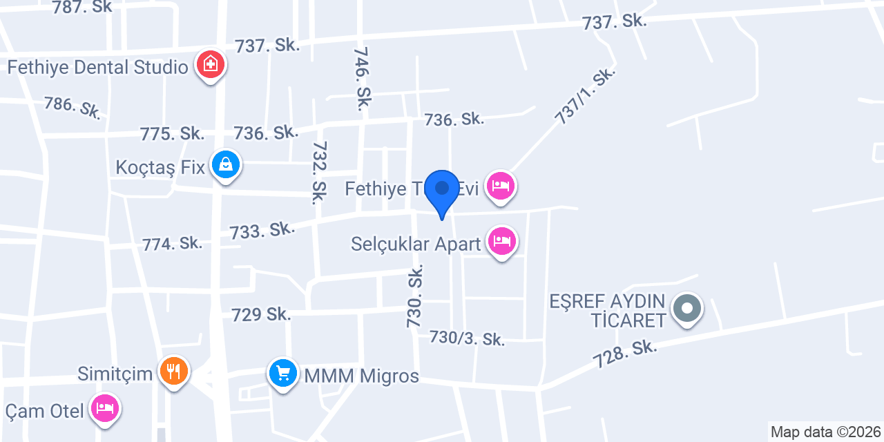 Turanlar İnşaat konumu
