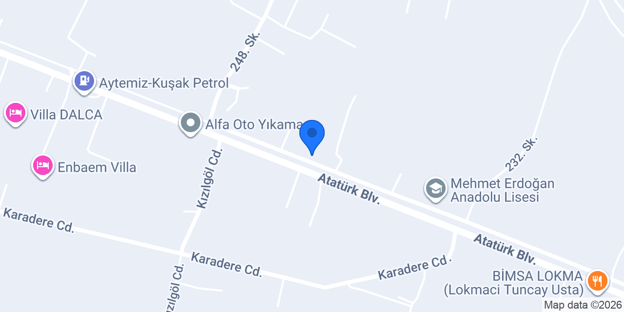 Sevinç KARAVAN konumu