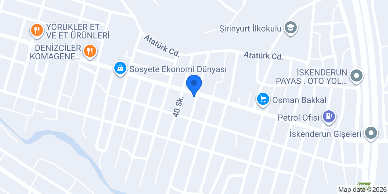 Ecem Pastanesi konumu