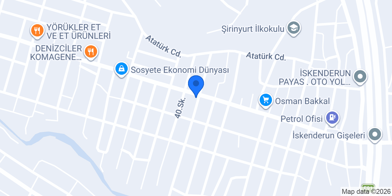 DADAŞ MARKET konumu