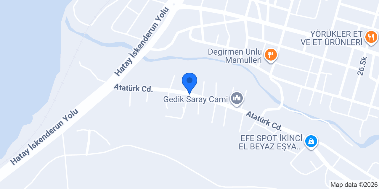 Turhan Mobilya konumu