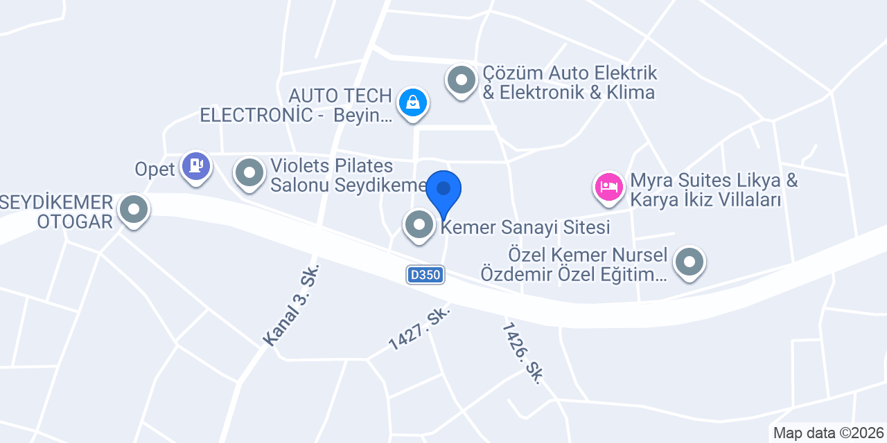 Koyuncu oto döşeme konumu