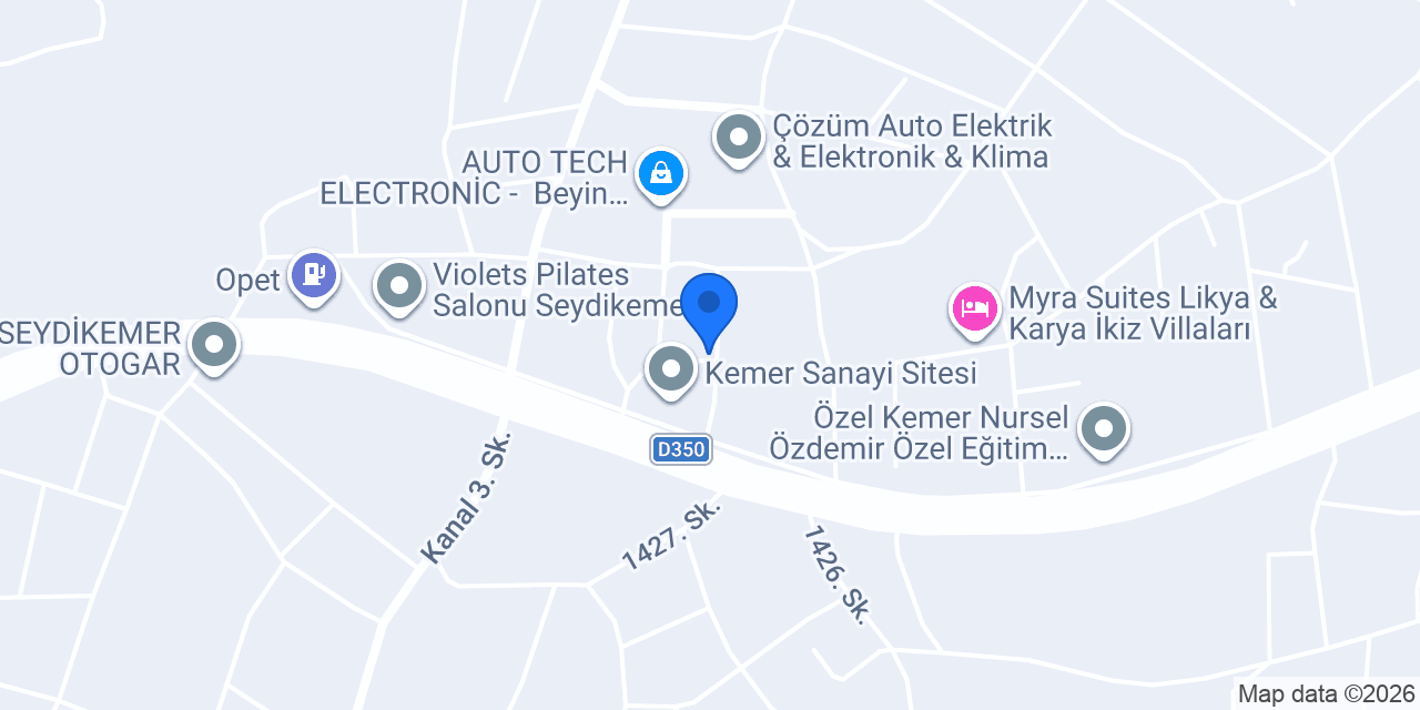 Özbek Kardeşler Oto Yedek Parça konumu
