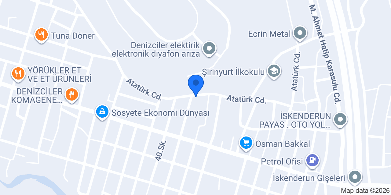 Öz belenliler unlu mamüleri konumu