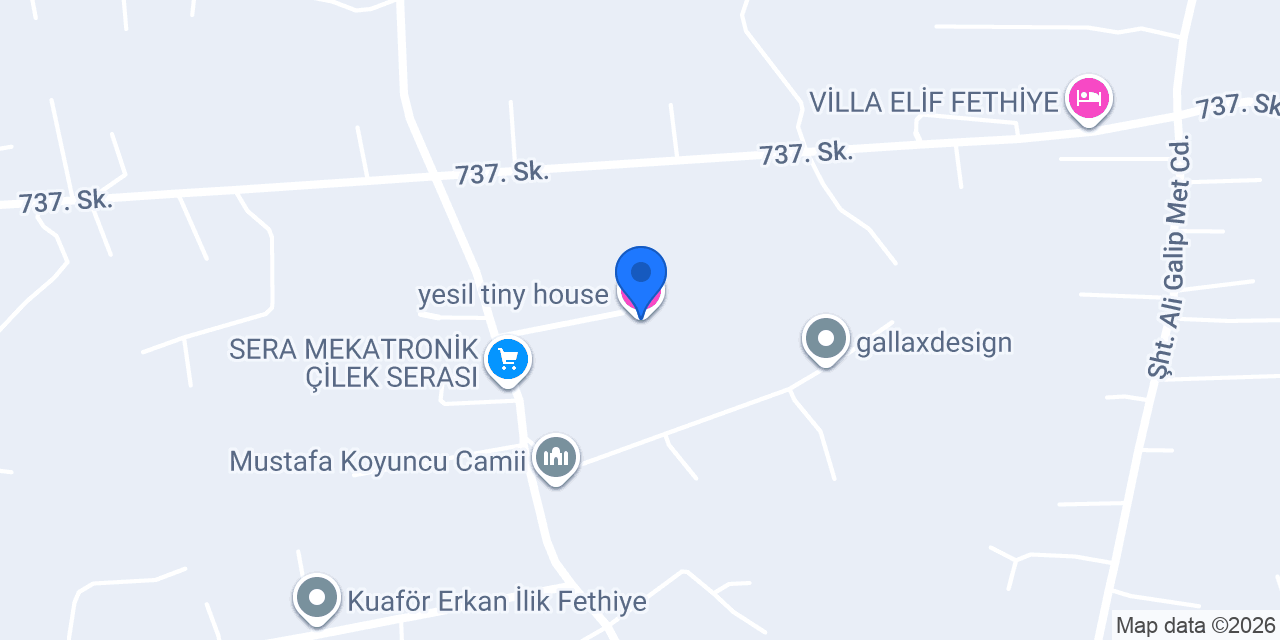 yesil tiny house konumu