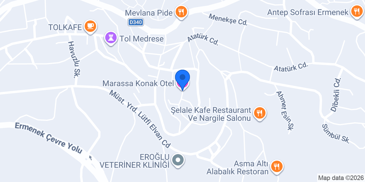 Marassa Cafe & Restaurant konumu