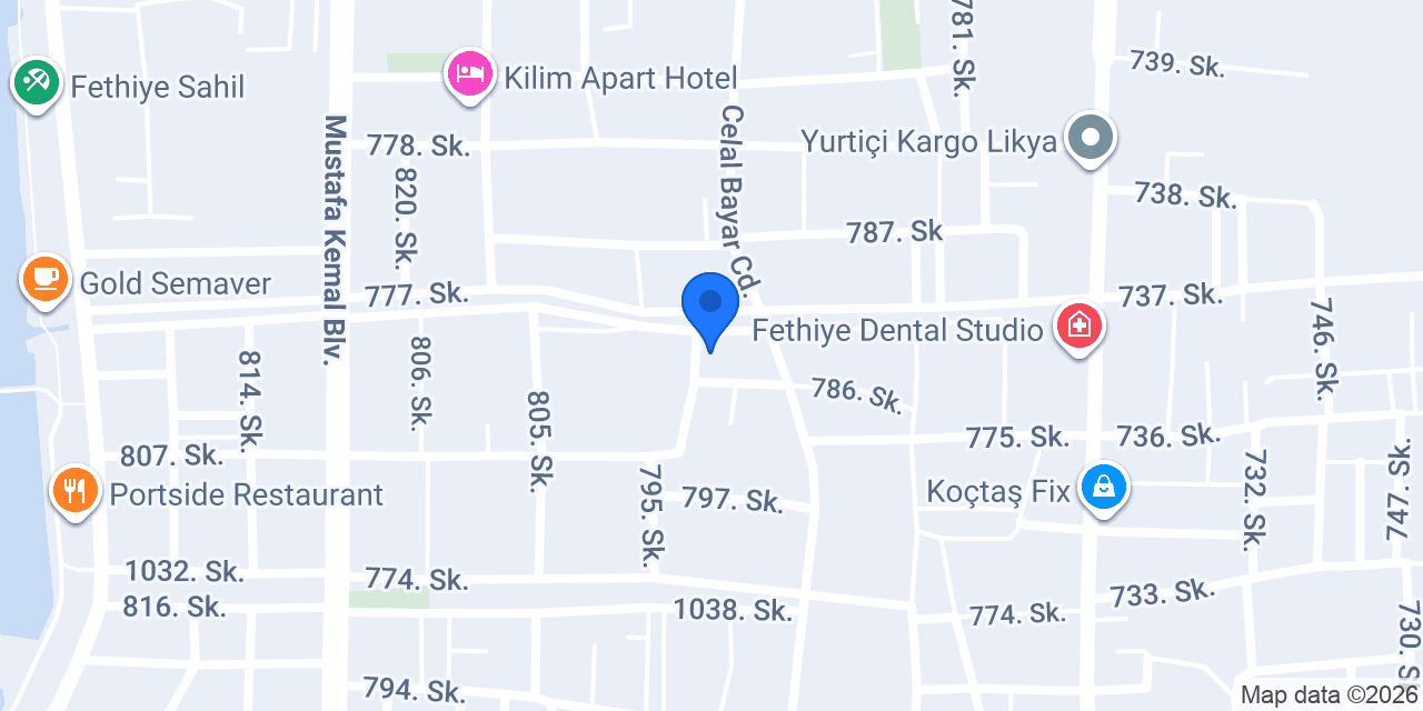 Fethiye Alzheimer Derneği konumu
