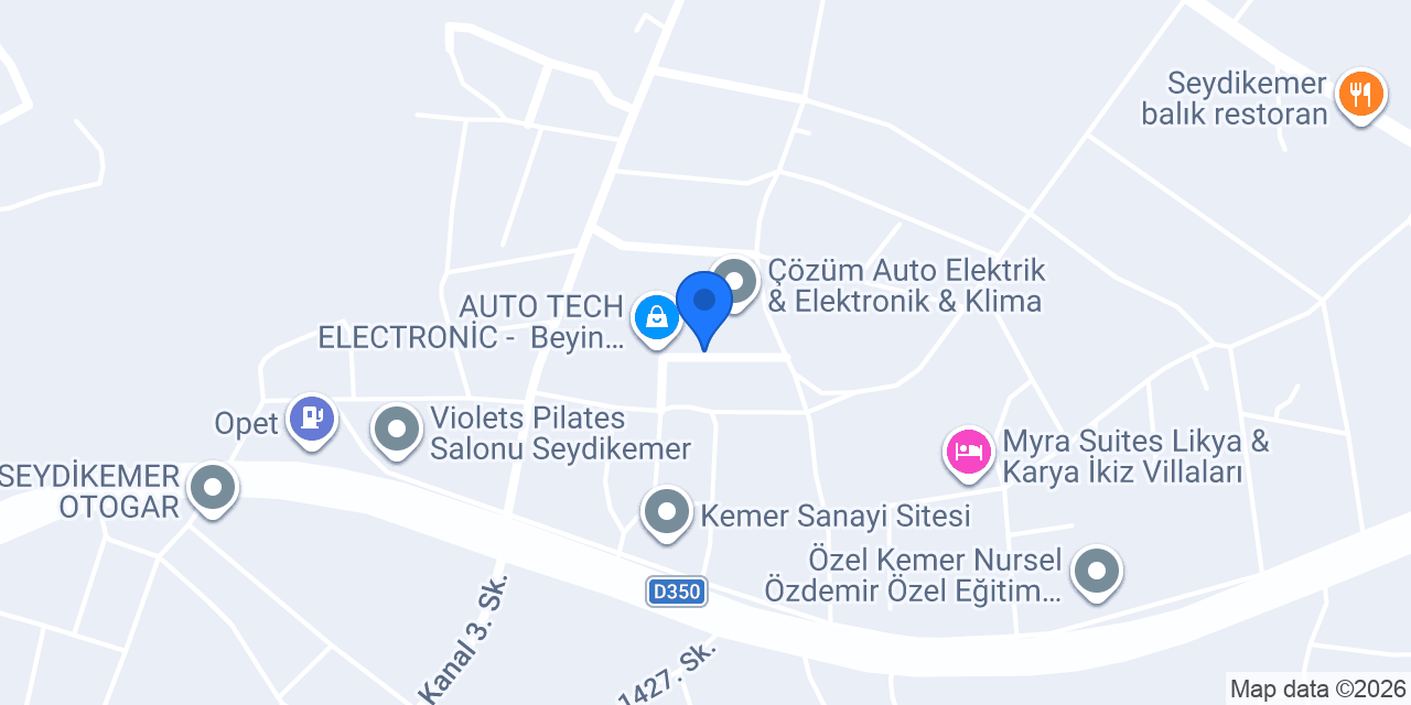 Seydikemer Torna konumu