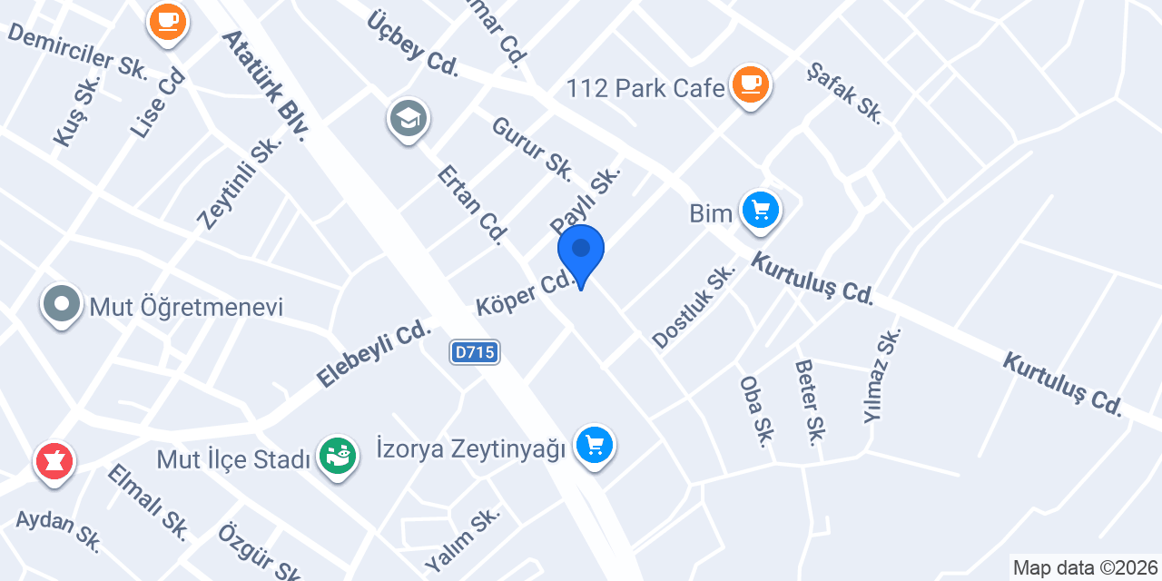 Tubam Tasarım Mobilya konumu