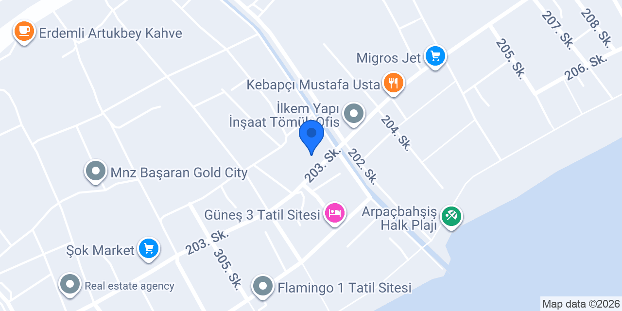 Tunç Gıda konumu