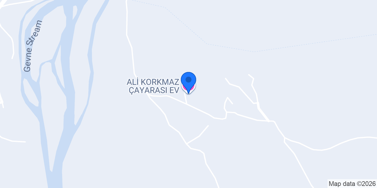 ALİ KORKMAZ ÇAYARASI EV konumu