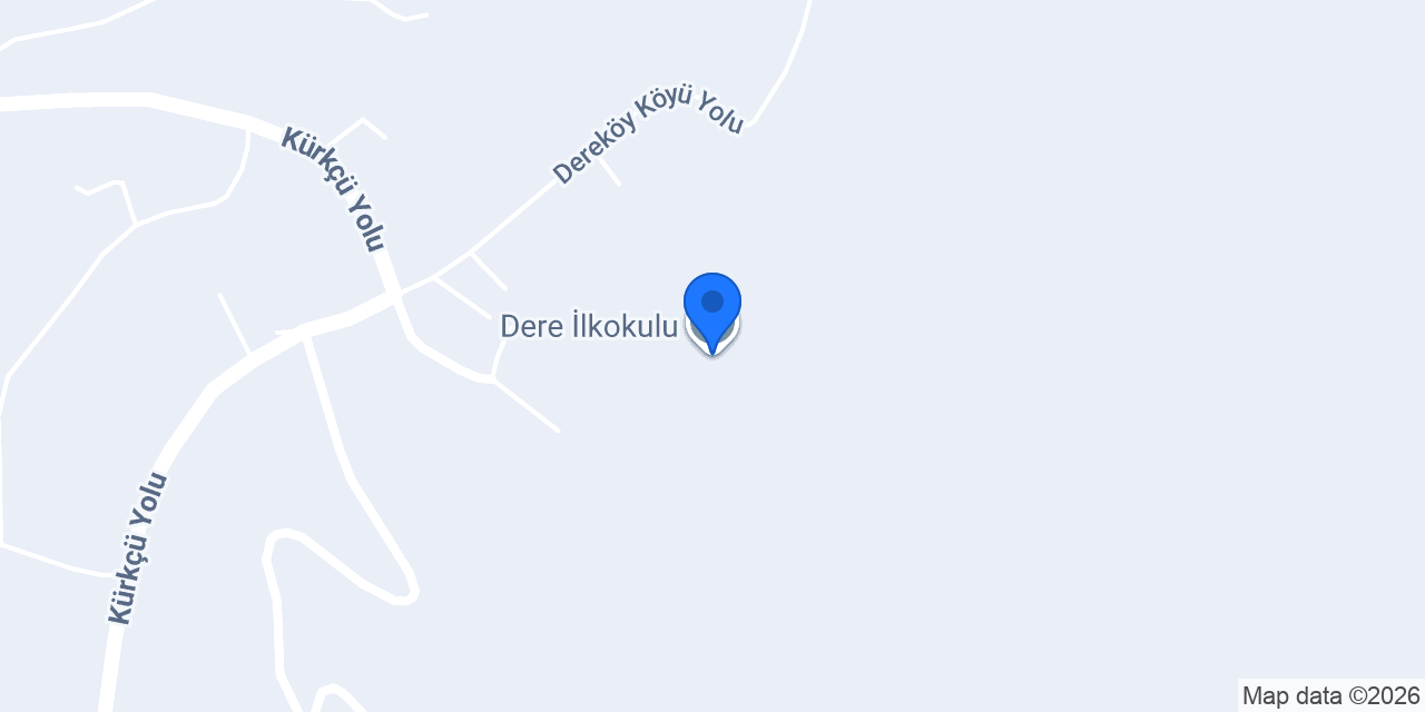 Dere İlkokulu konumu