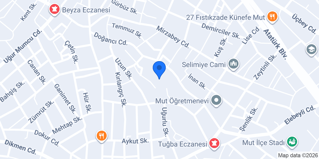 YEL DEĞİRMENİ CAFE RESTAURANT konumu