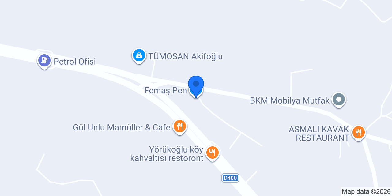 Femaş Pen konumu