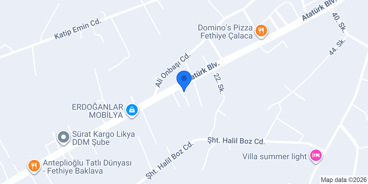 Duşakabin sistemleri fethiye konumu