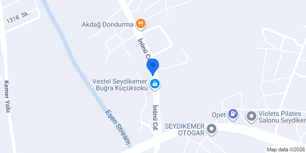 By Çetinkaya Kuaför Salonu konumu
