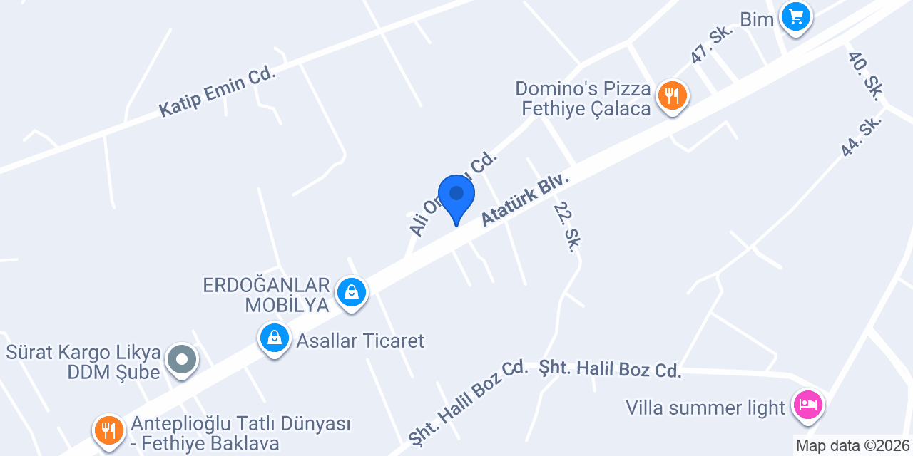 Sağlam auto konumu