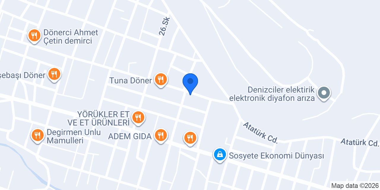Saç'a Kuaför konumu