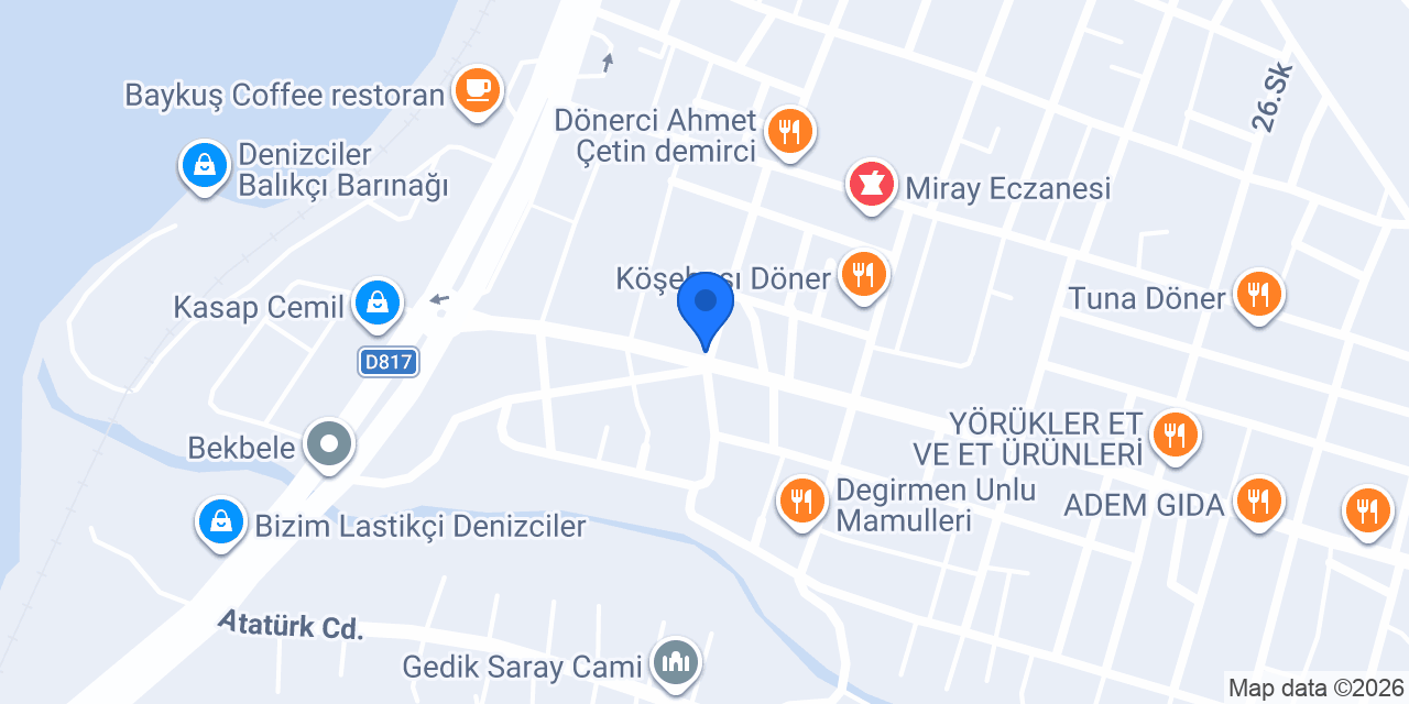 Kral Künefe konumu