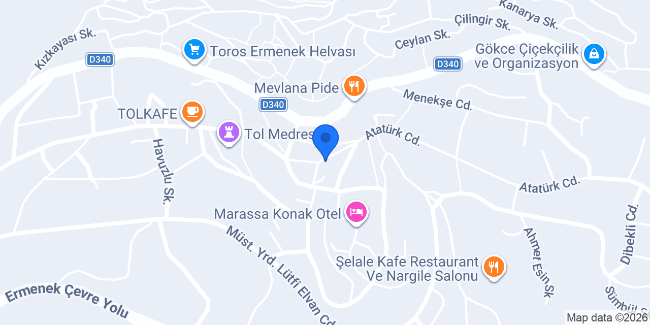 Gönül Veteriner KLİNİĞİ konumu