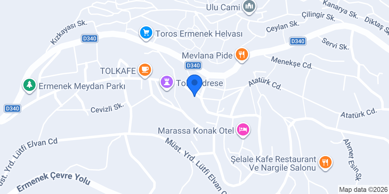 TOLKAFE konumu