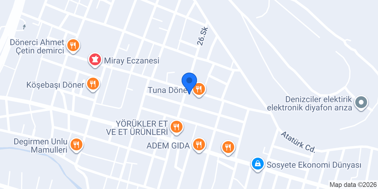 BAKIR TİCARET ALTUS BAYİ konumu