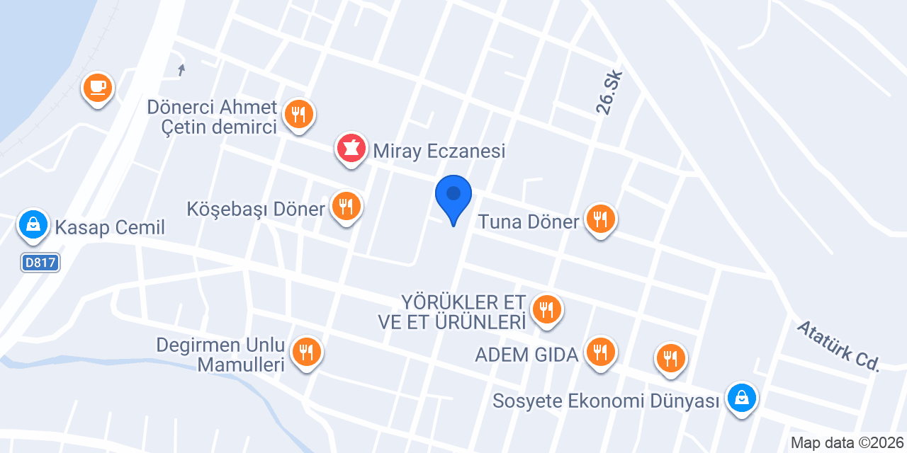 Şok Market konumu