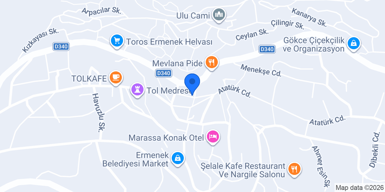 Beyzade Lokantası konumu