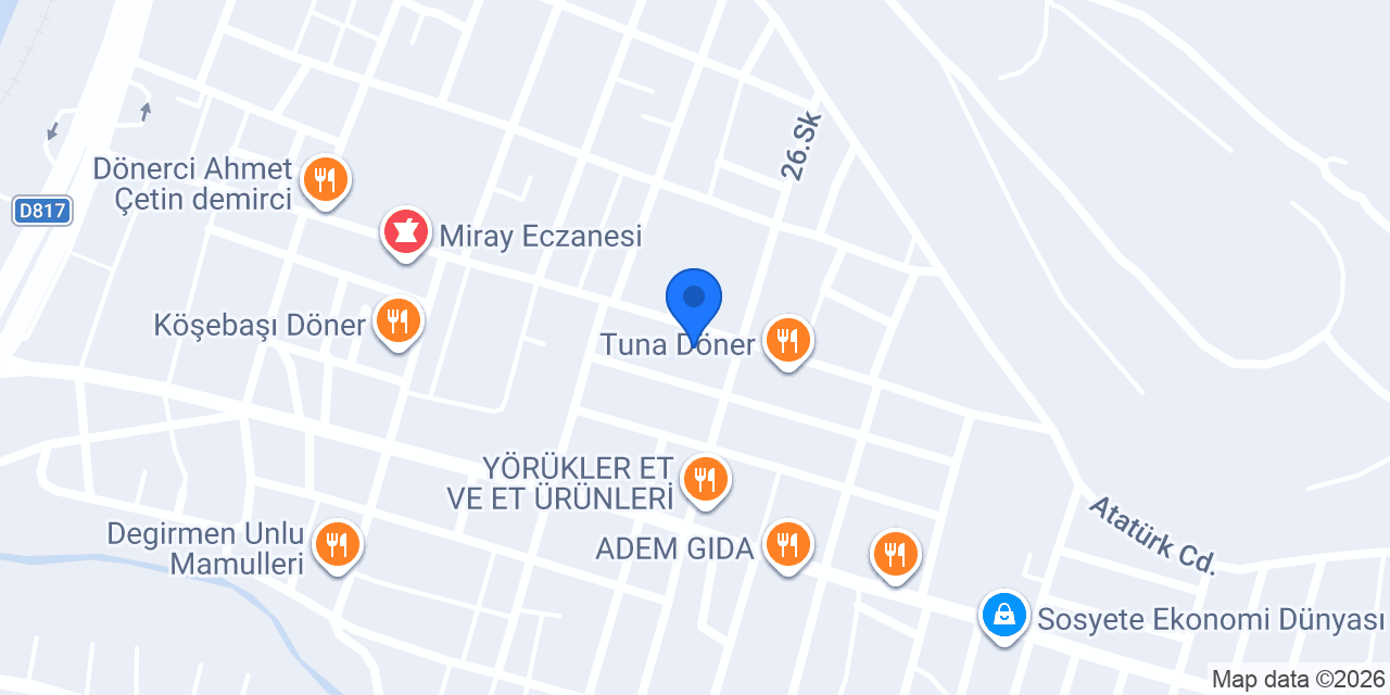 TEMEL MOBİLYA İSKENDERUN konumu
