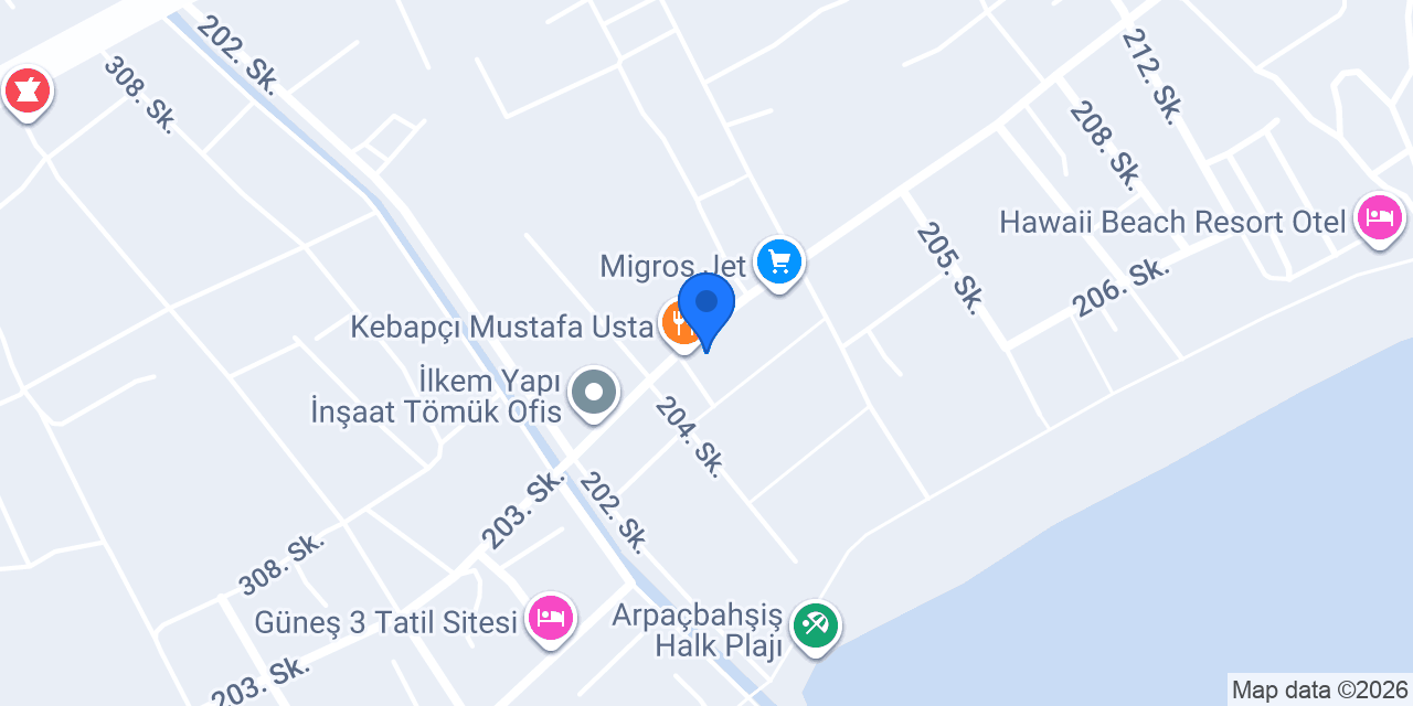 MÇS erkek kuaförü konumu