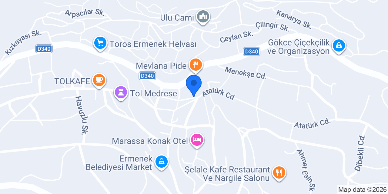 Marshall - Şafak Ticaret konumu