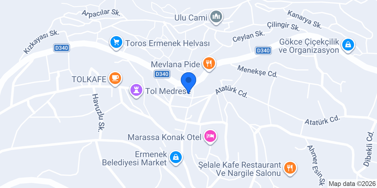 ÖZ LEZZET LOKANTASI konumu