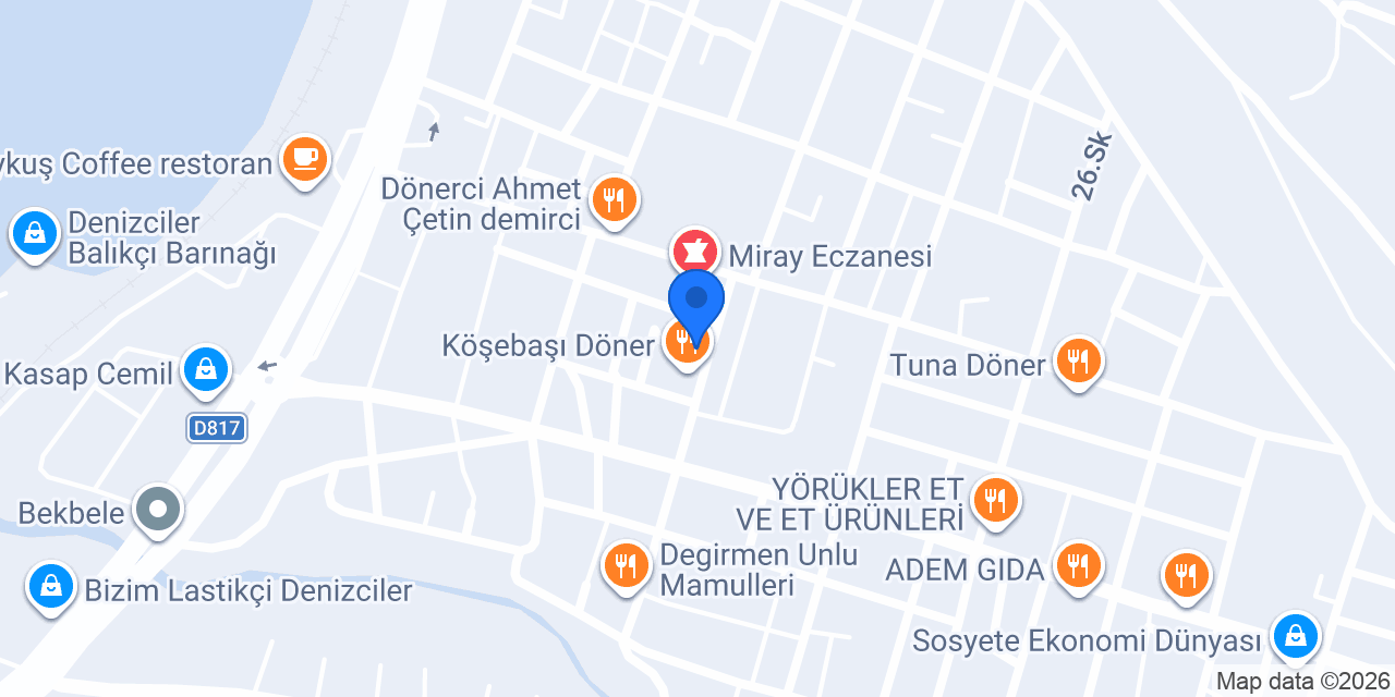 Öncü pişirim fırını konumu