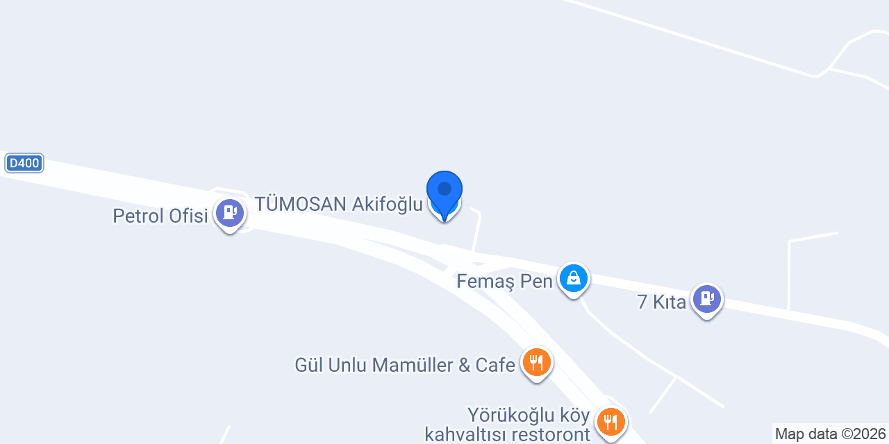 TÜMOSAN Akifoğlu konumu