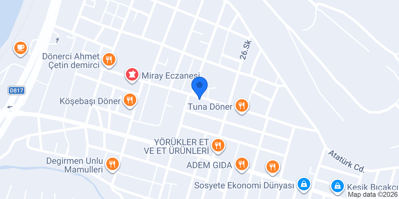 Özyıldırım Yapı Market konumu