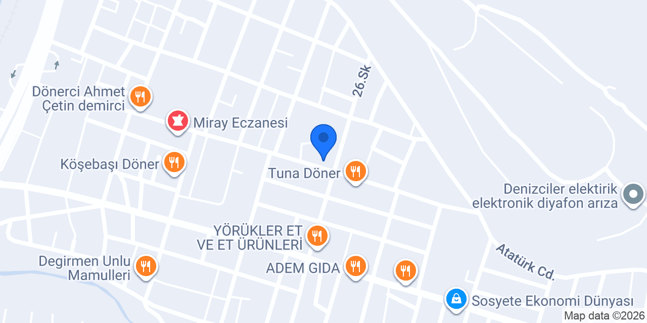 Güney Cam Denizciler konumu
