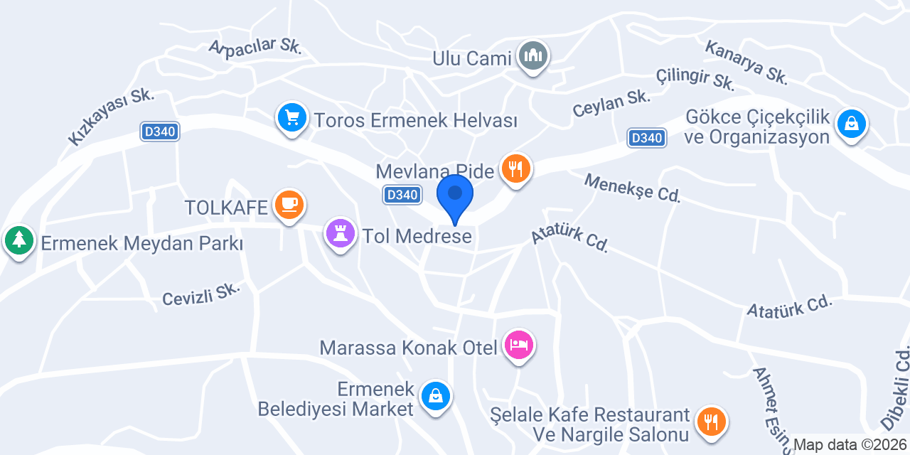 Ermenek Eczanesi konumu