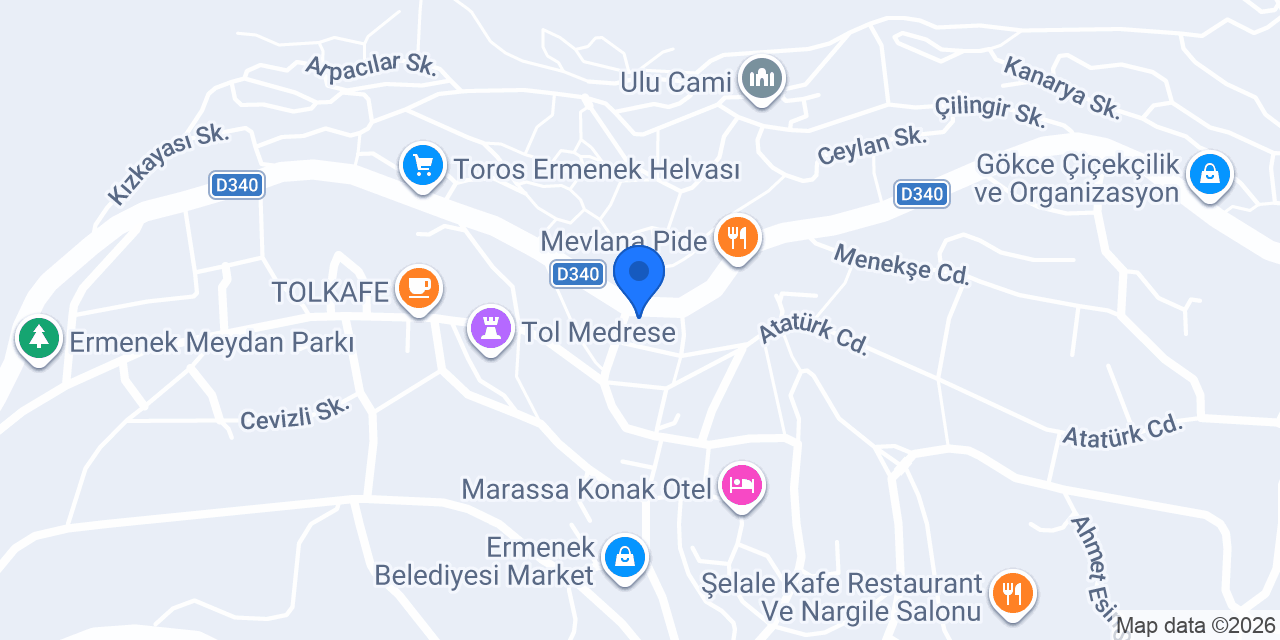 Diş Hekimi Ümran Yalman konumu