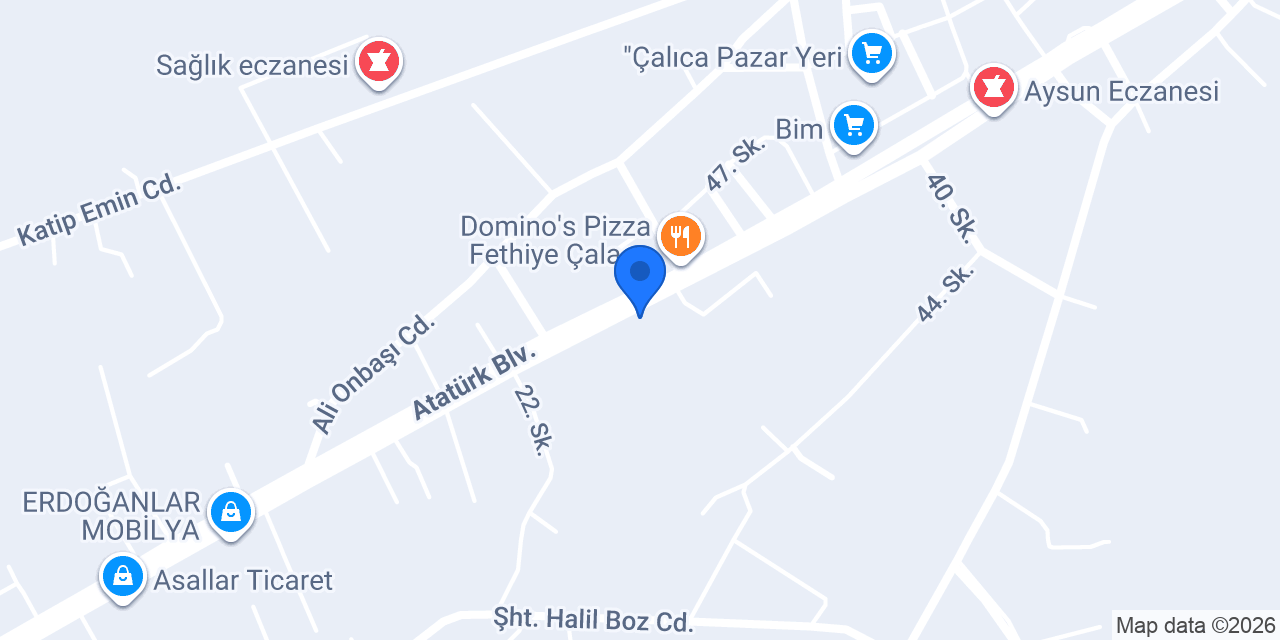 Varçın Eczanesi konumu