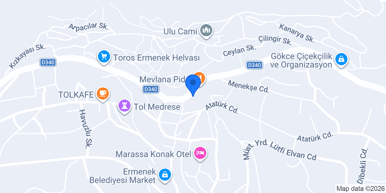 Maşlakcı Sigorta | Ermenek konumu