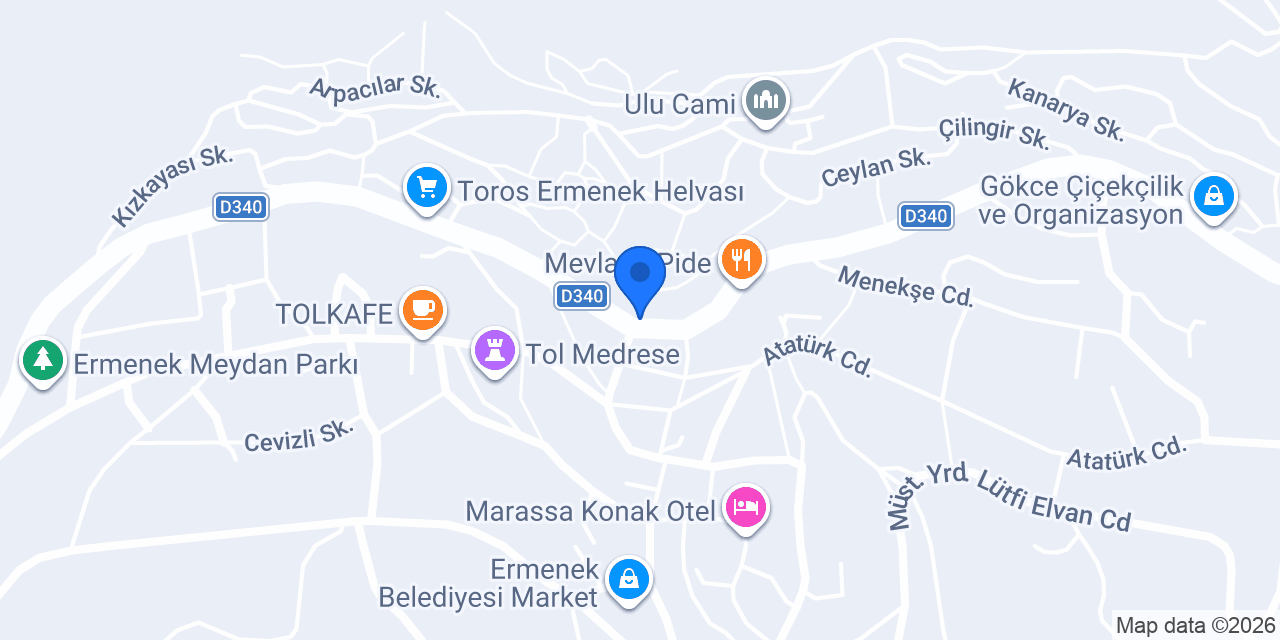 Dondurmacı Murat Pastanesi konumu