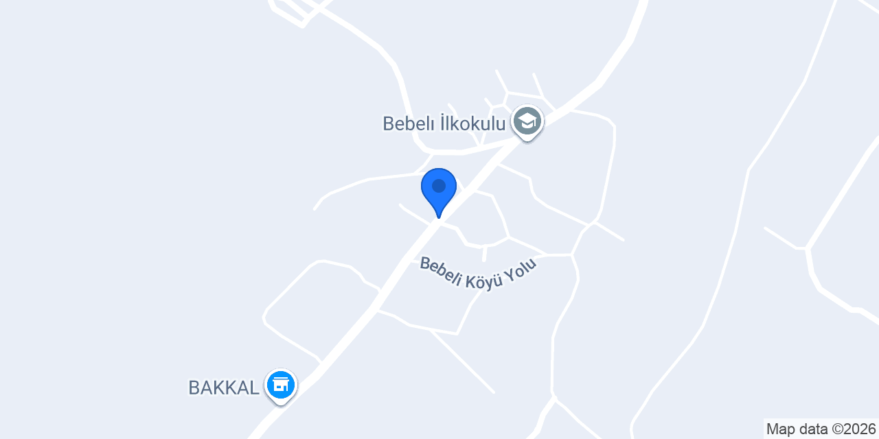 Bebeli Köyü Muhtarlığı konumu