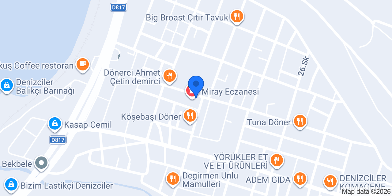 Ayça Eczanesi konumu