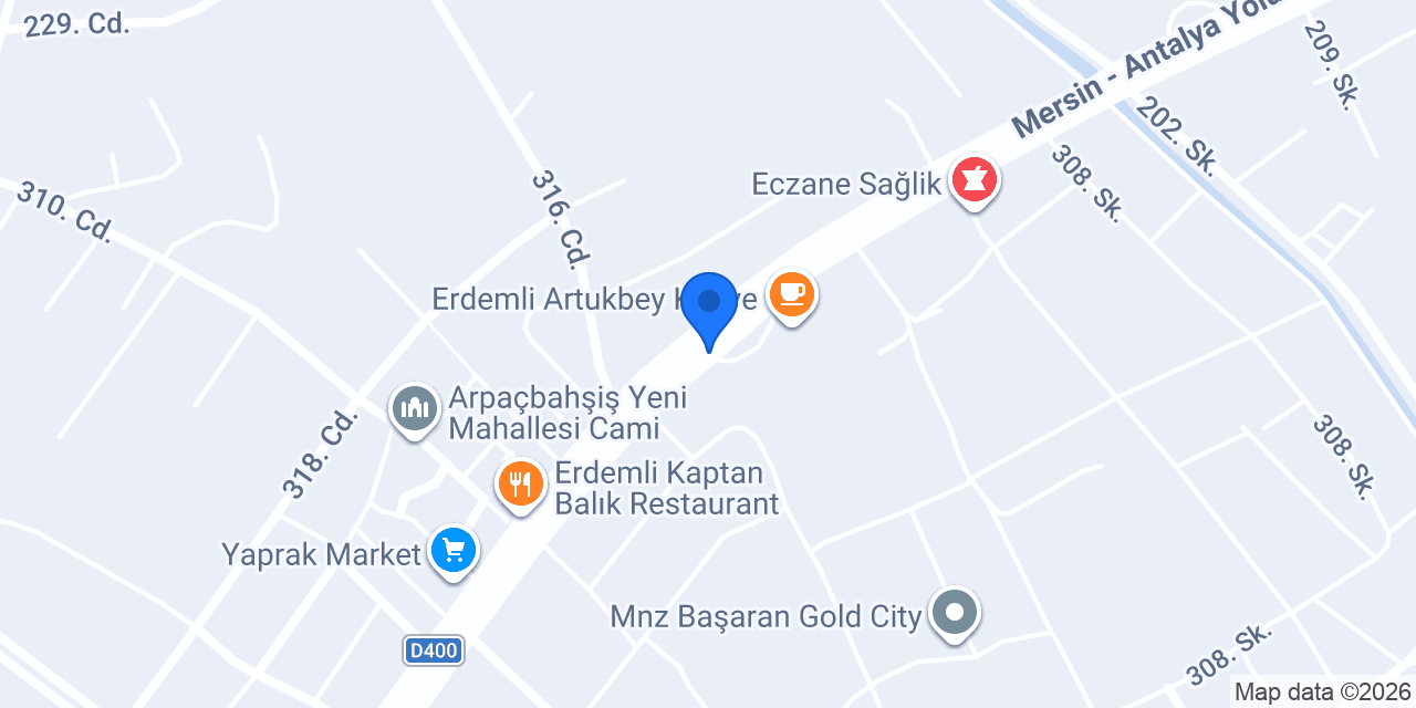 Kargıpınarı Belediyesi konumu